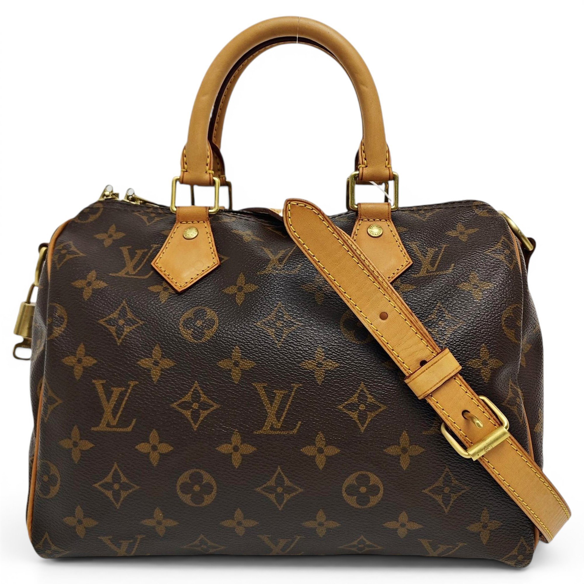 Nano Speedy / Mini HL leather handbag