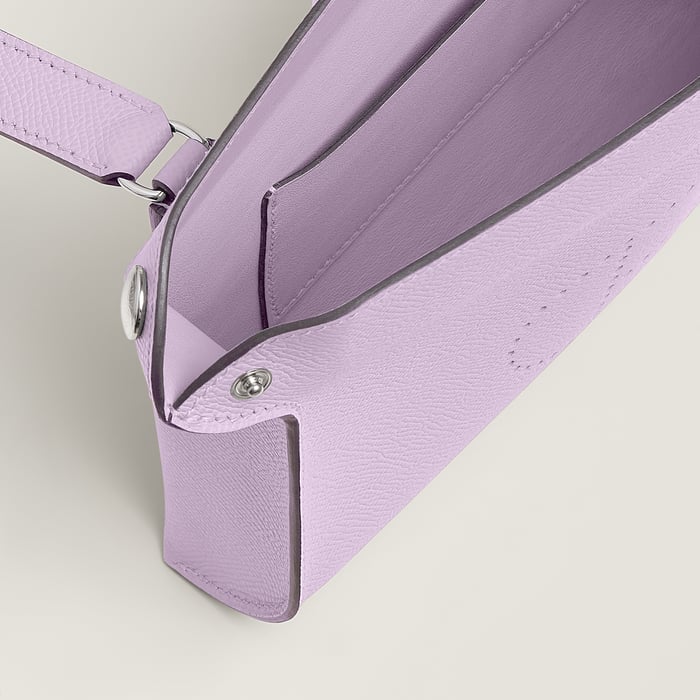 Mauve Sylvestre Hermès Videpoches Bag