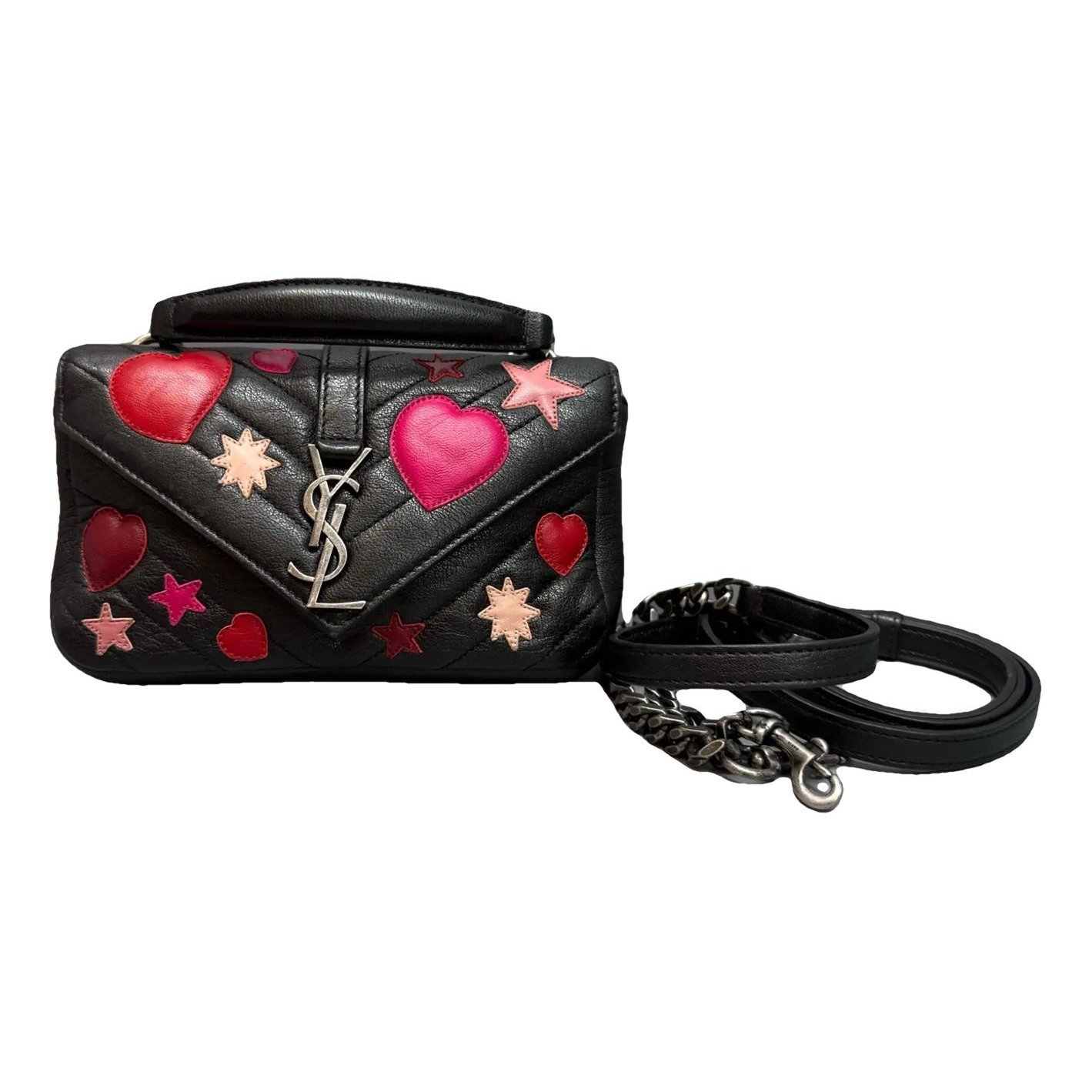 Collége monogramme leather handbag