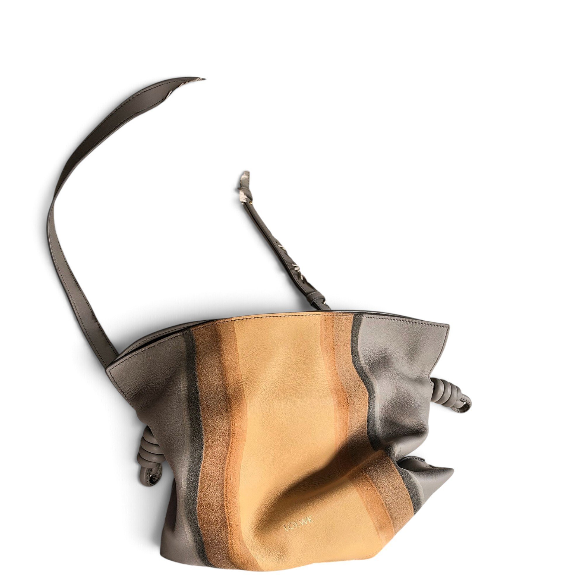 Flamenco leather handbag