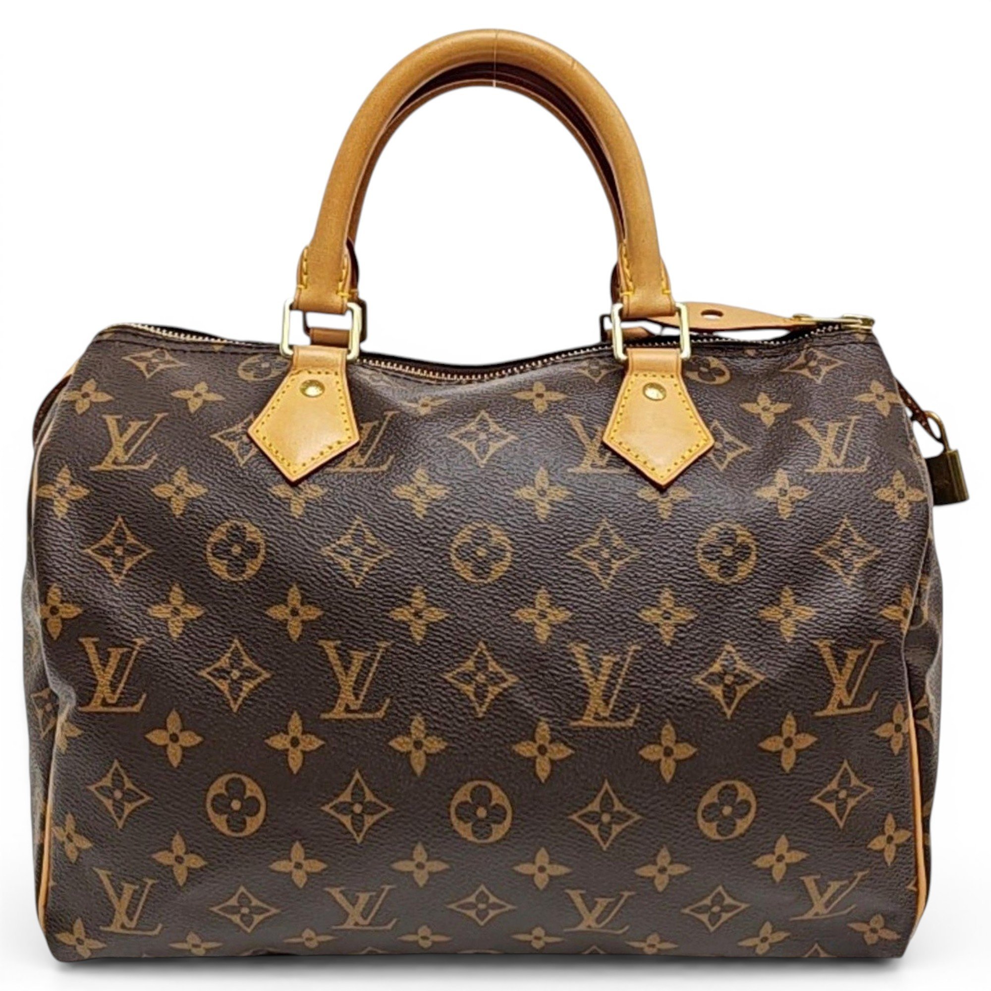 Nano Speedy / Mini HL leather handbag