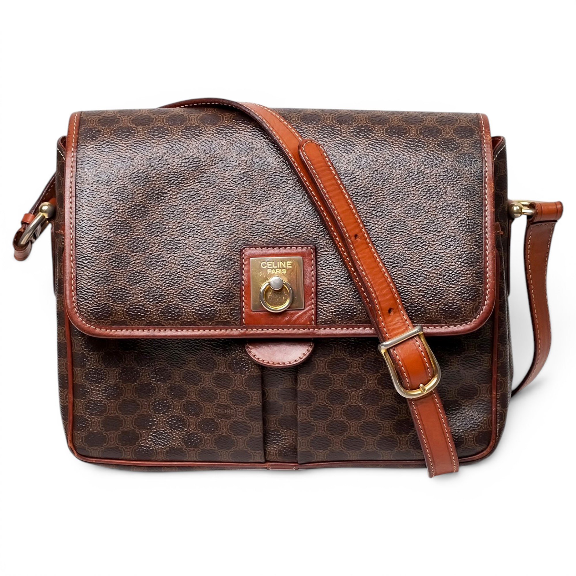 Leather crossbody bag
