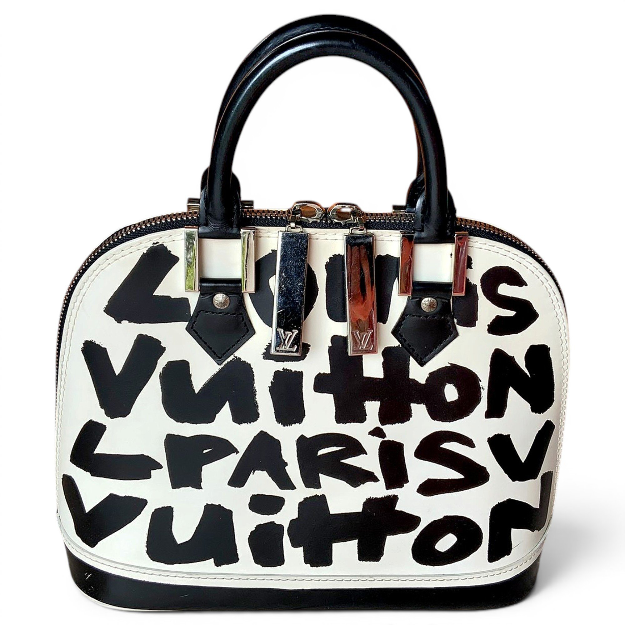 Alma leather handbag