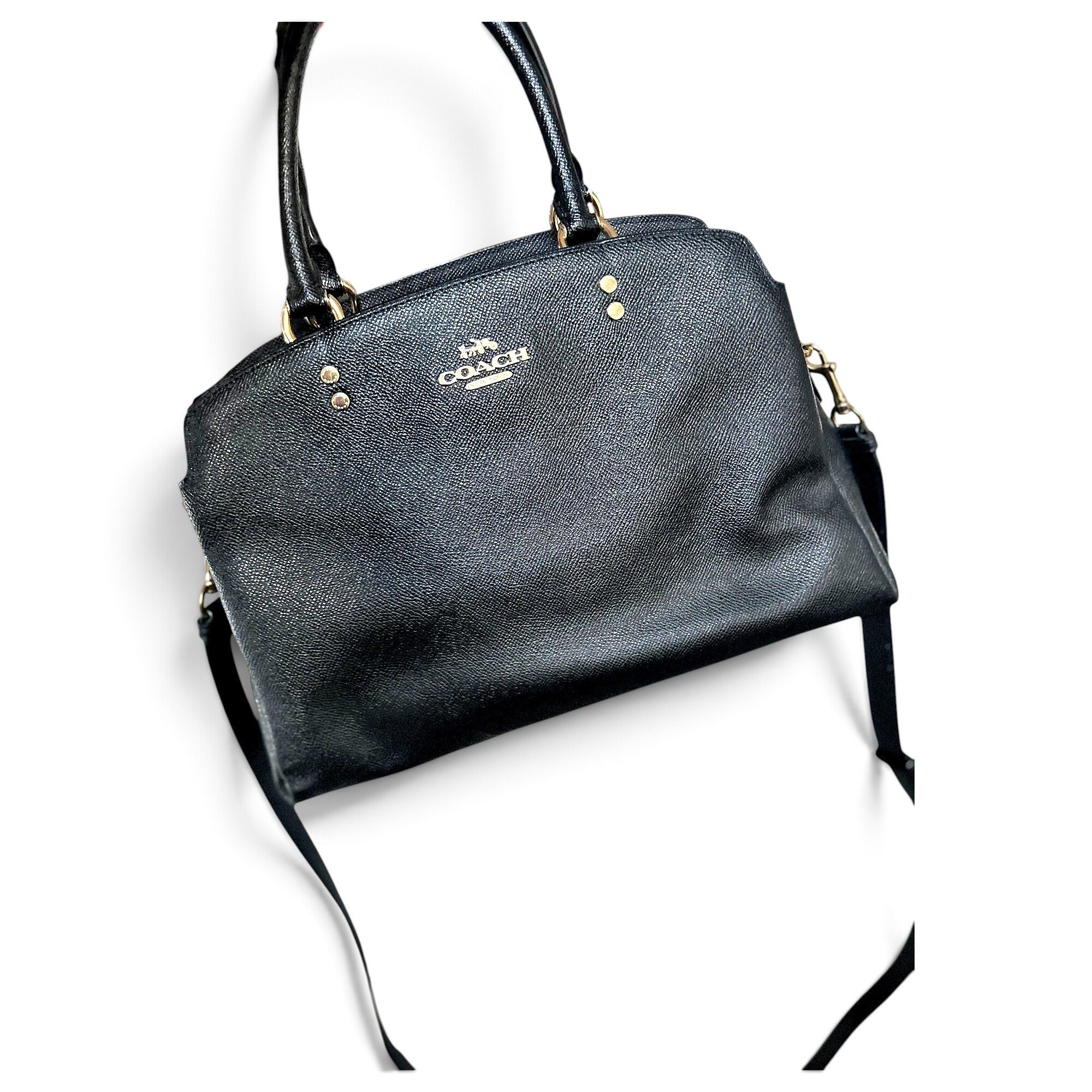 Leather handbag