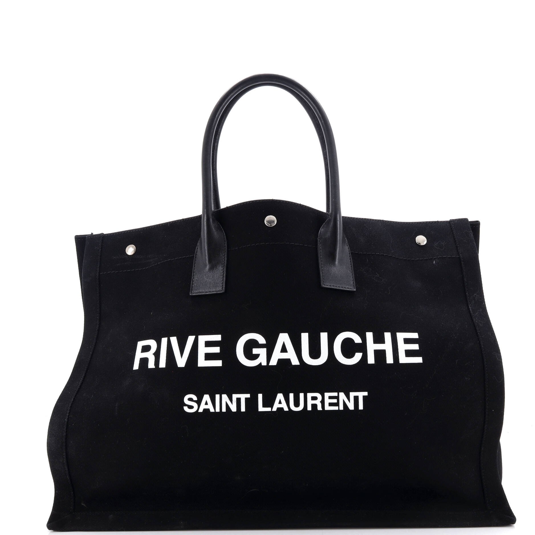 Rive Gauche Shopper Tote Canvas Large