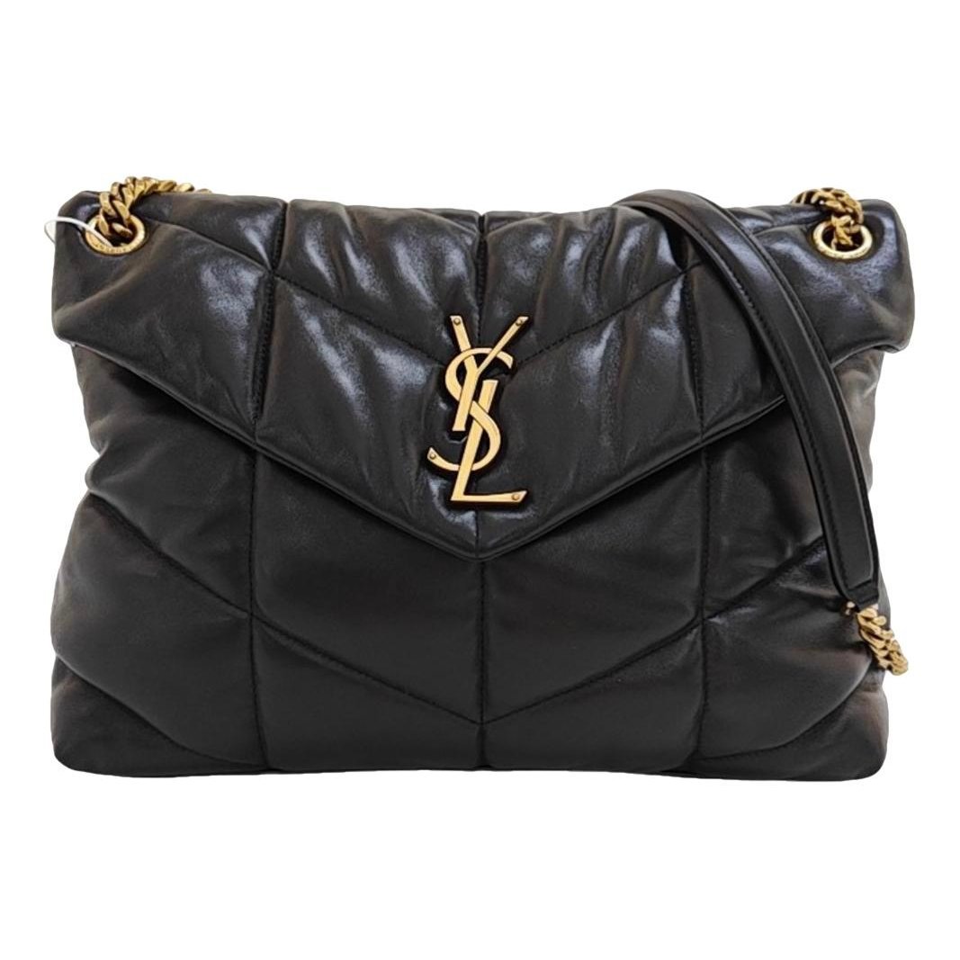 Loulou Puffer leather crossbody bag