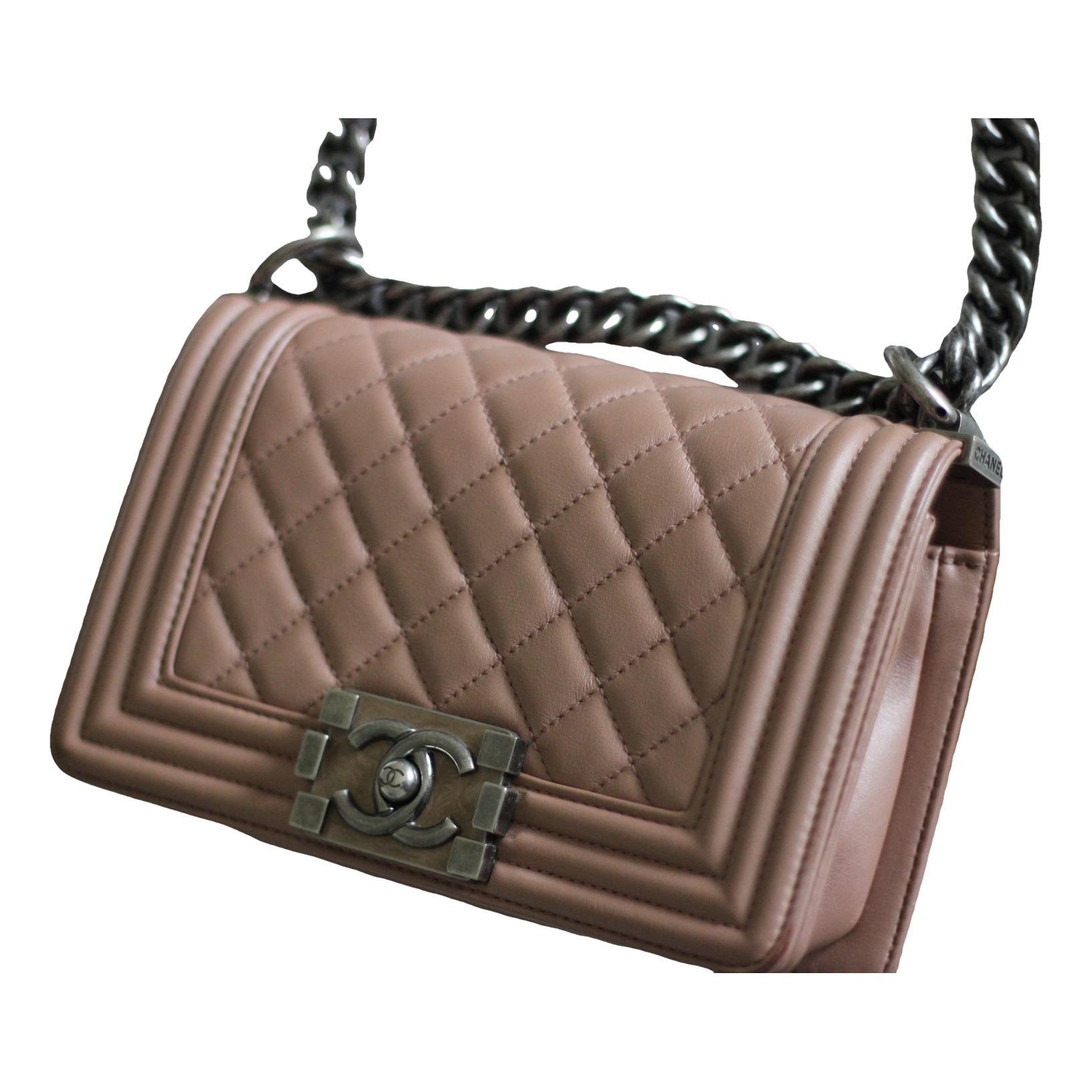 Boy leather crossbody bag