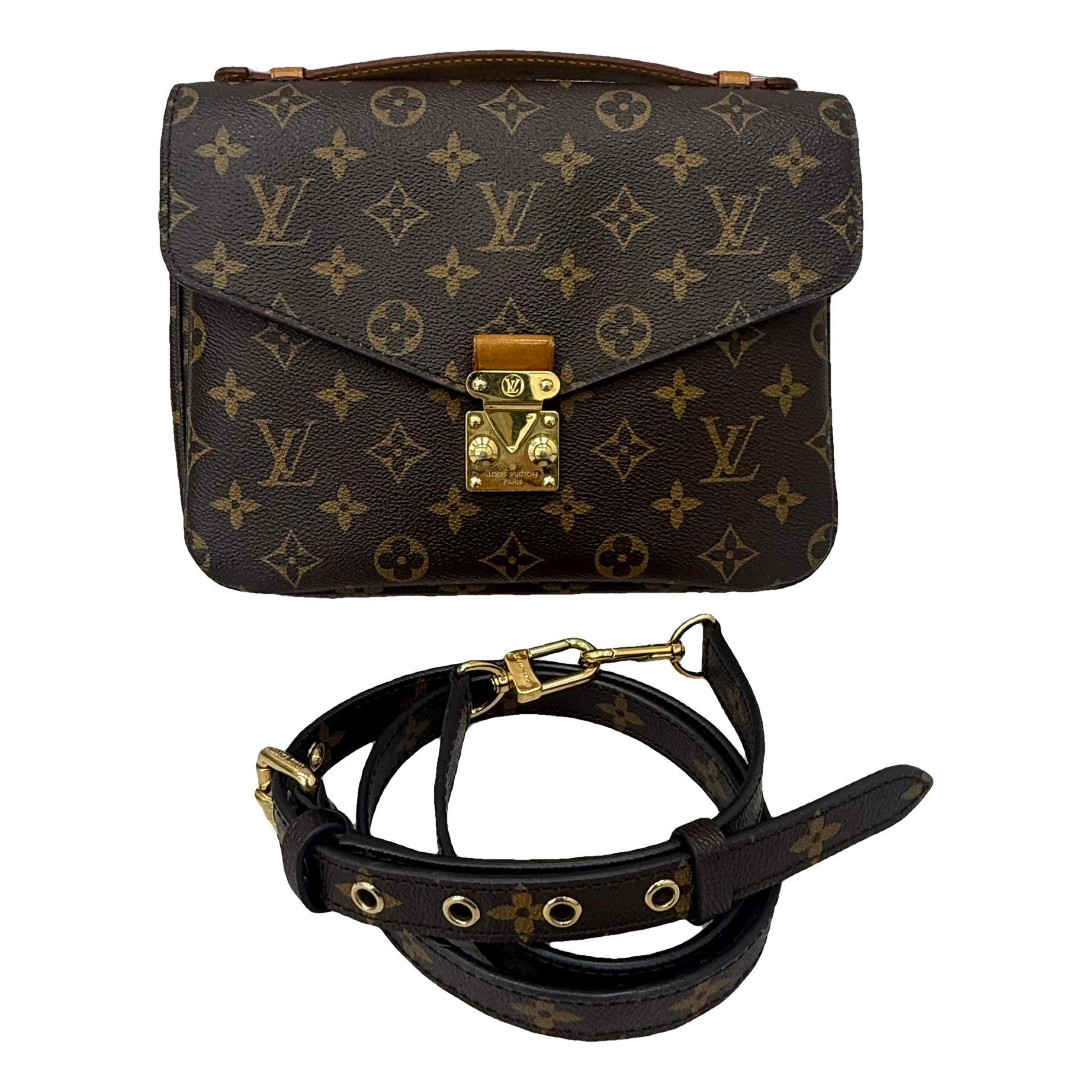 Metis leather handbag