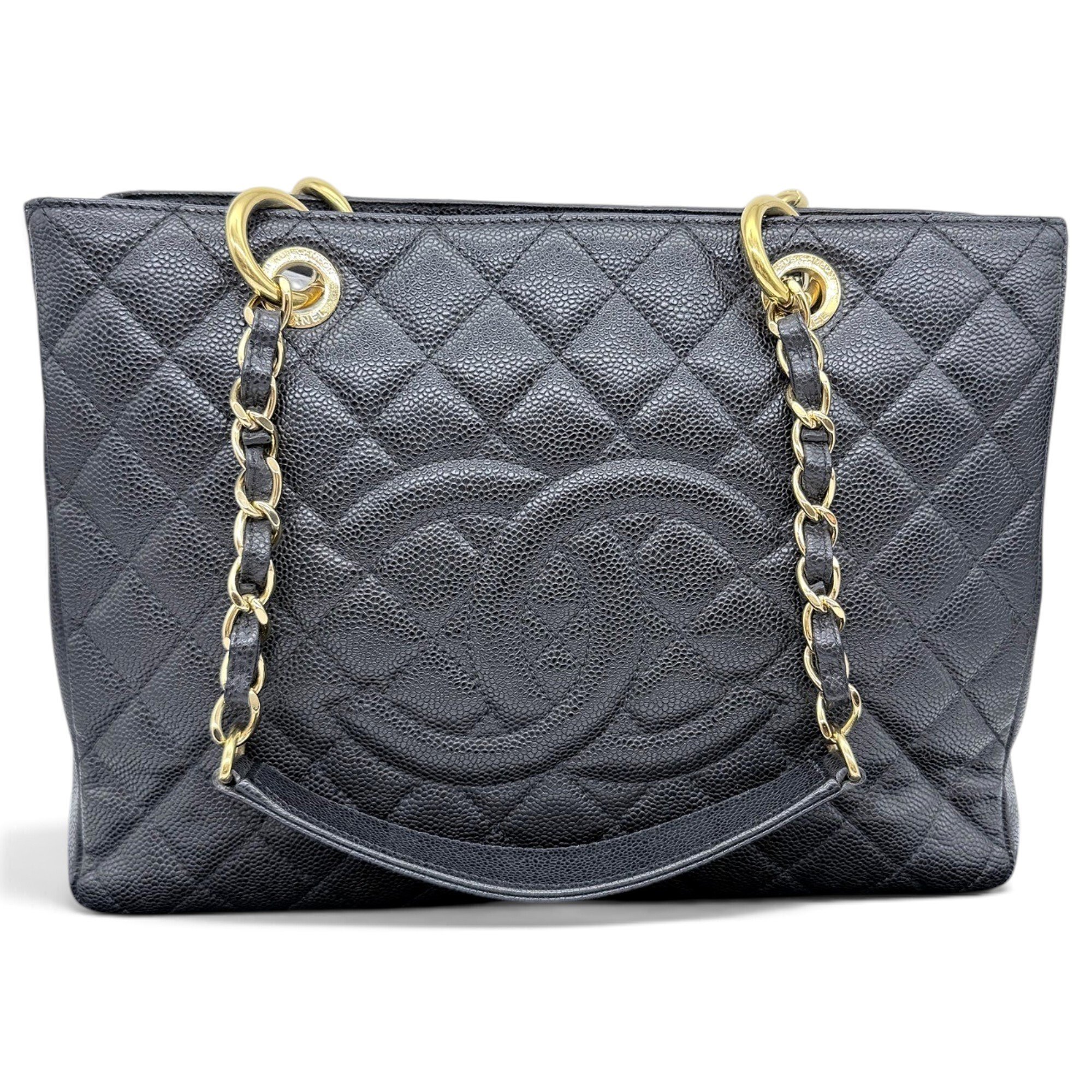 Grand shopping leather tote