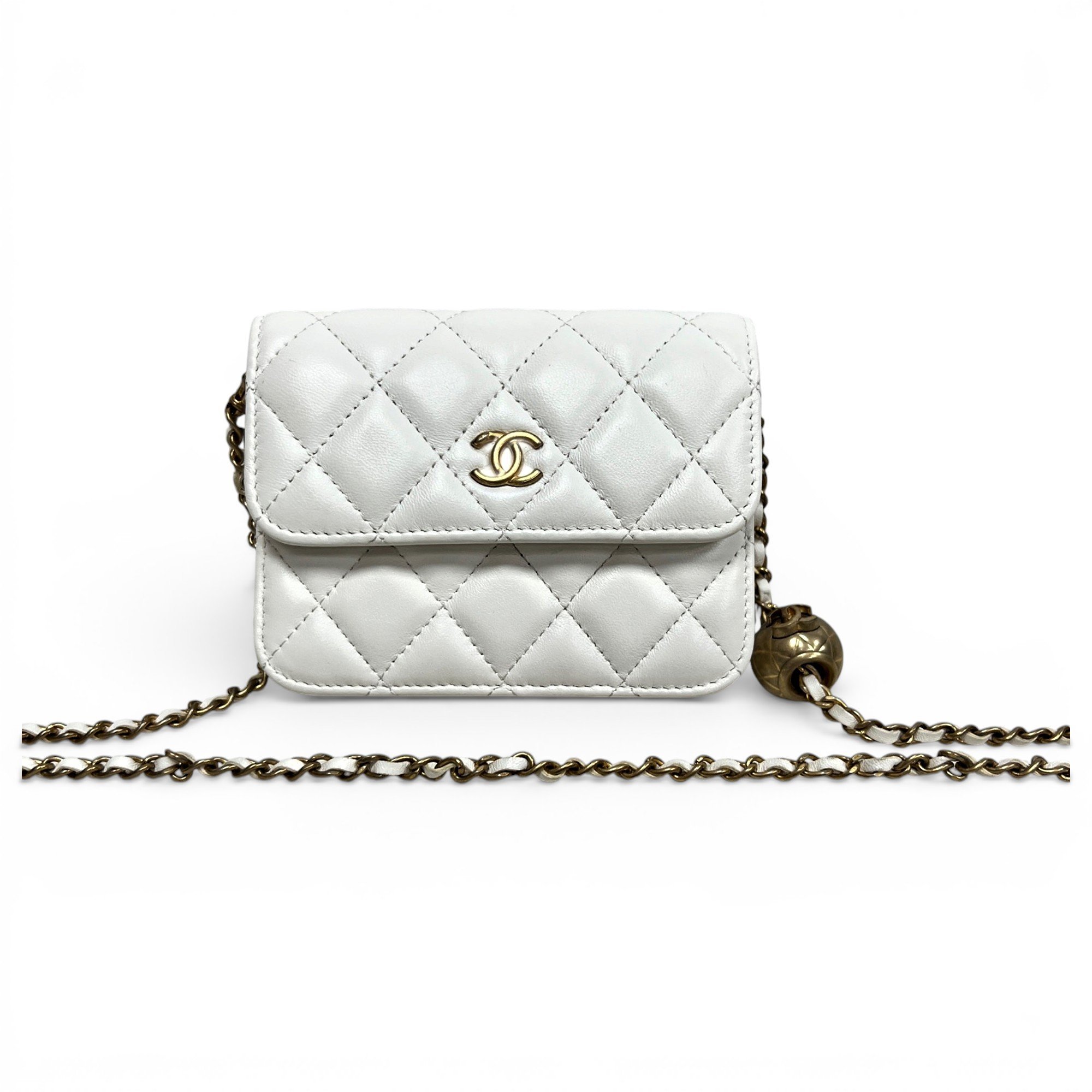 Wallet On Chain Timeless/Classique leather crossbody bag