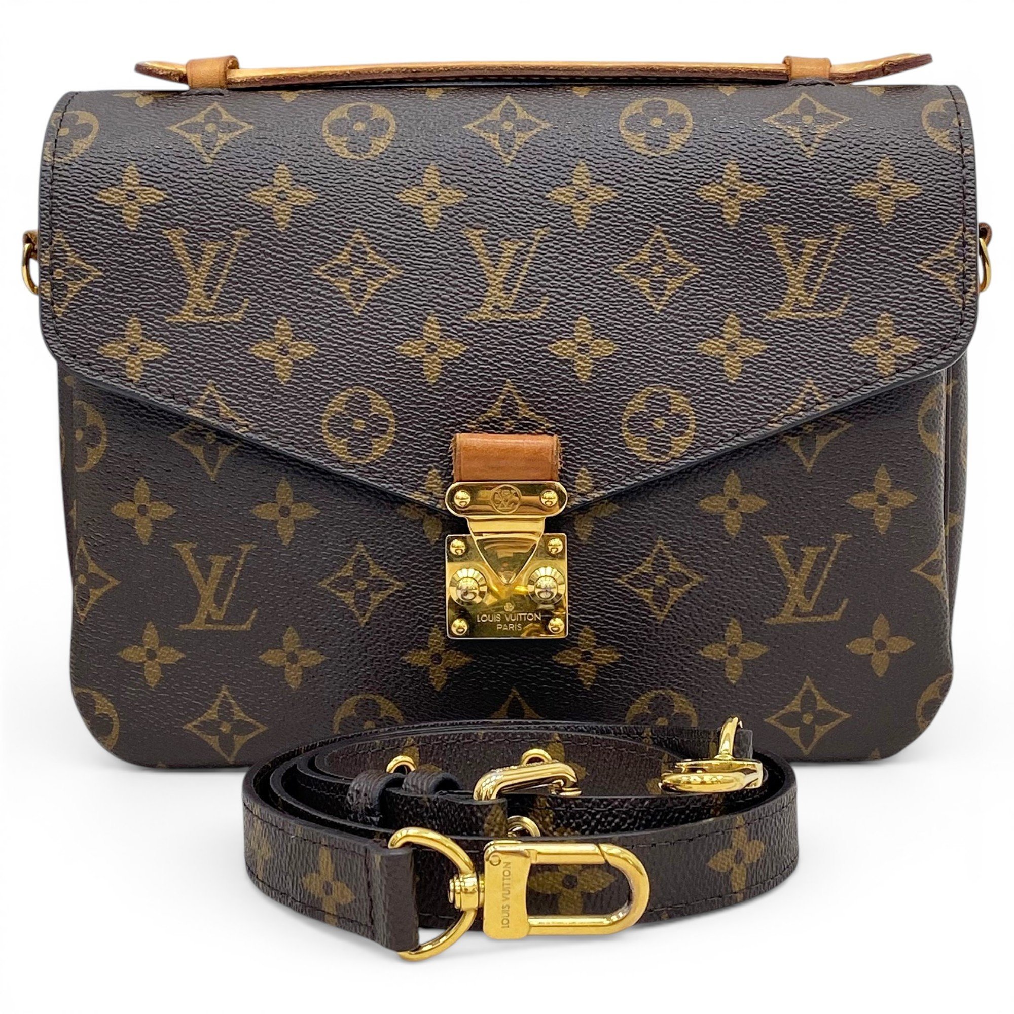 Metis leather handbag