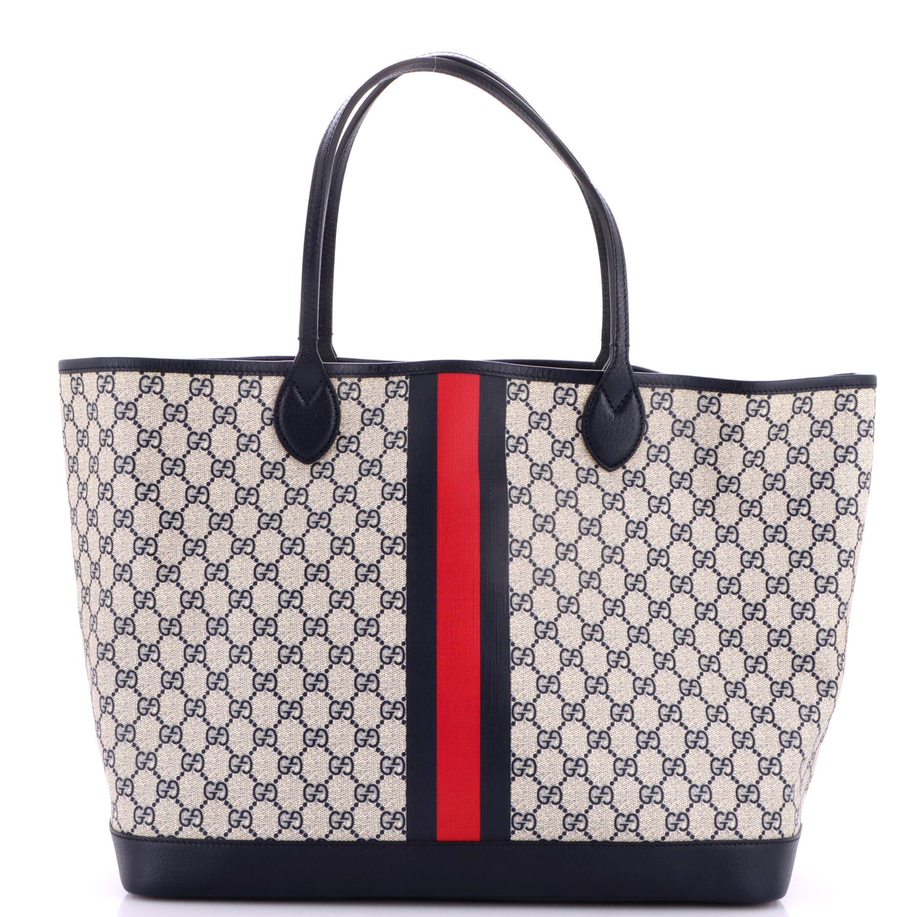 Ophidia Open Shopping Tote GG Coated Canvas Large