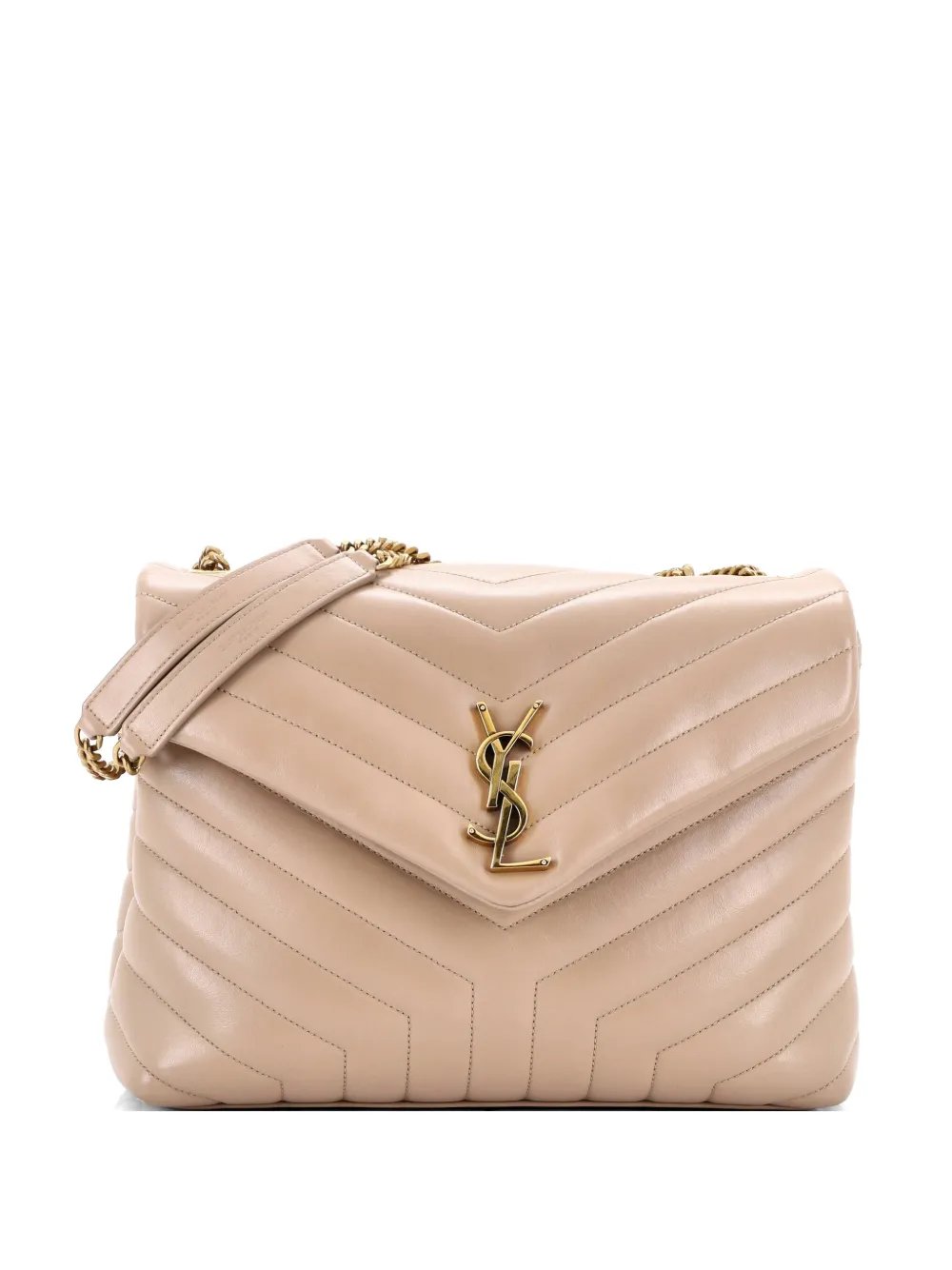 Loulou Matelasse Chevron Leather Medium shoulder bag