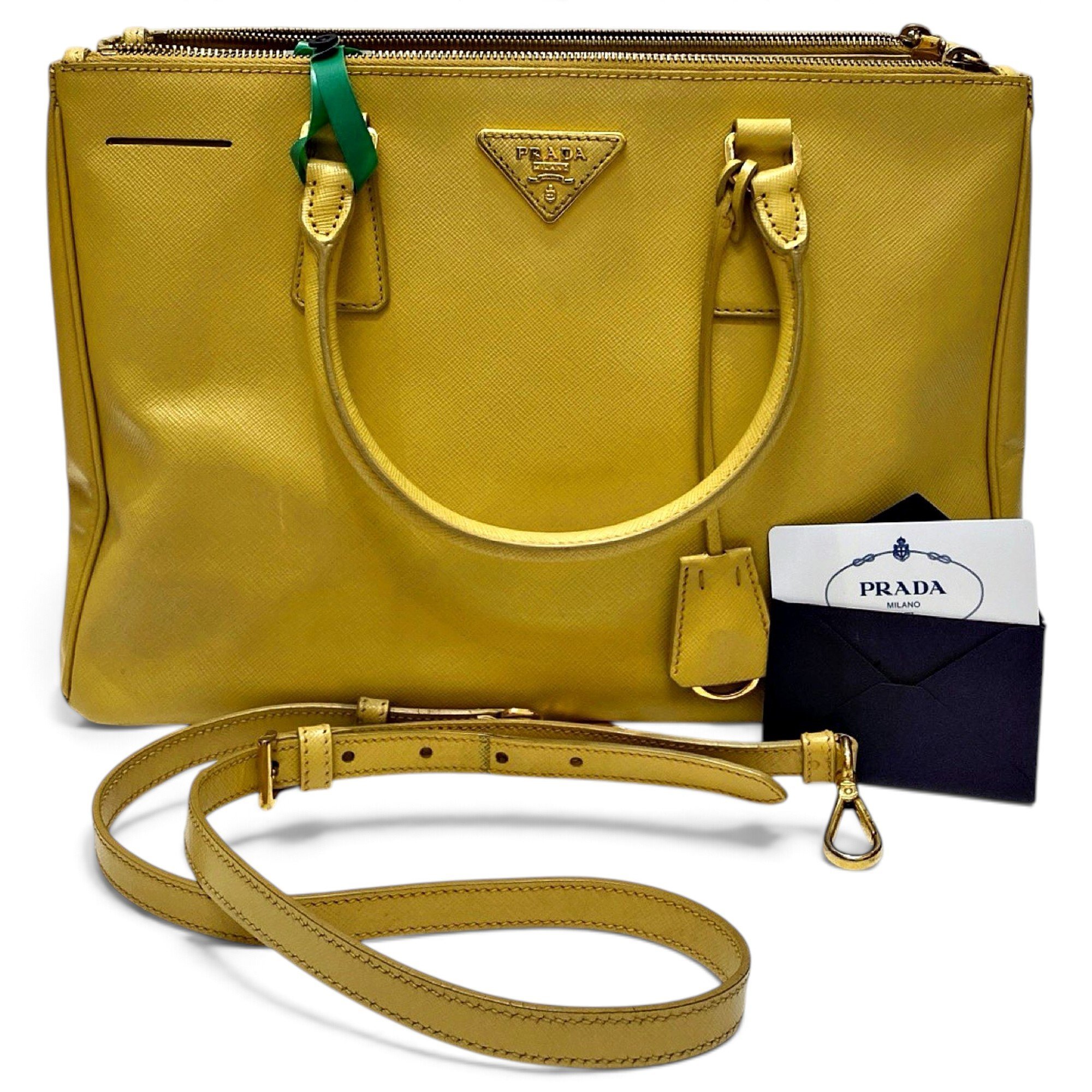 Galleria leather tote