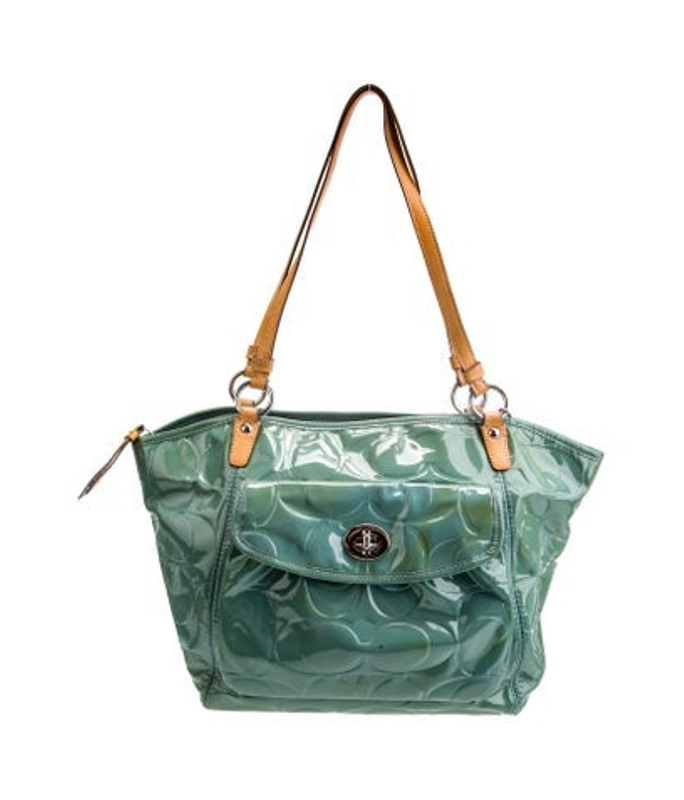 Coach Patent Leather Shoulder Bag