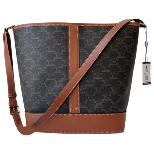 SAC SEAU leather handbag