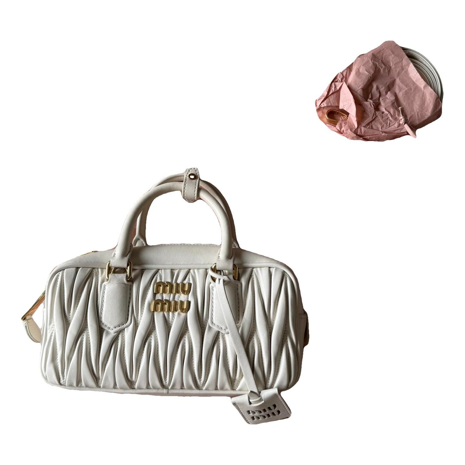 Arcadie leather handbag