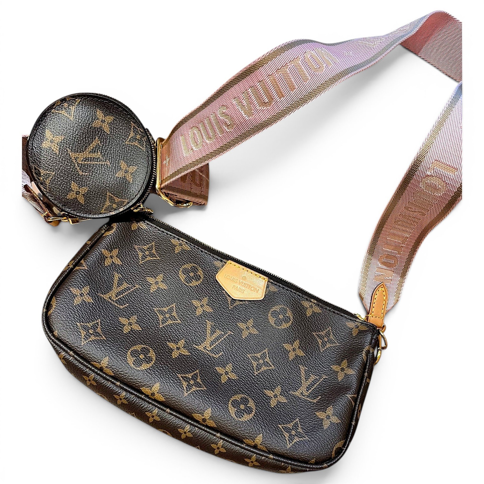 Multi Pochette Accessoires leather crossbody bag