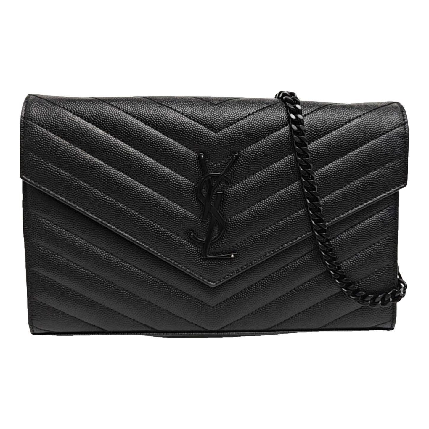 Baby monogramme leather handbag