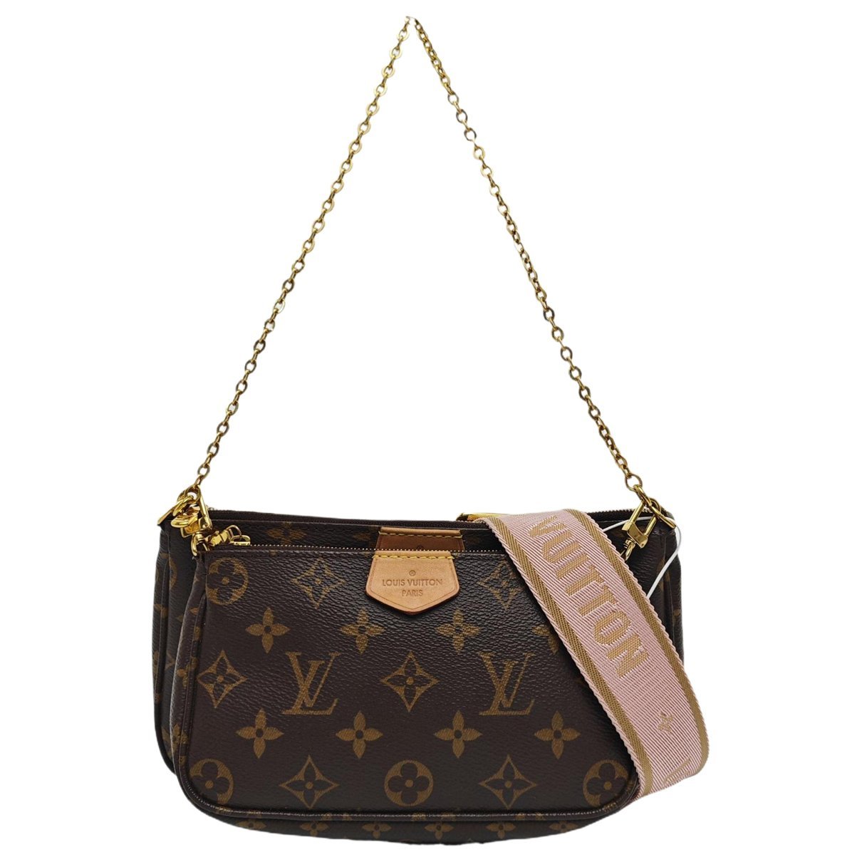Maxi Multi Pochette Accessoires leather handbag