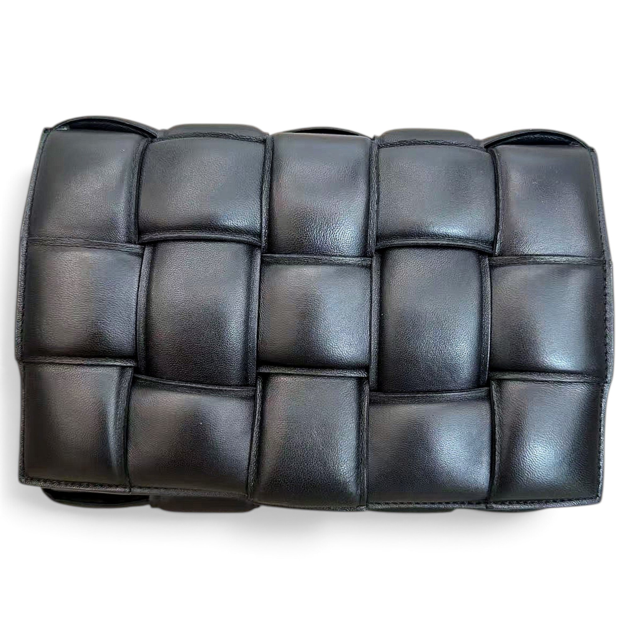 Cassette Padded leather handbag