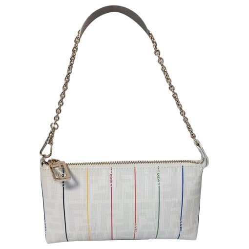 Baguette Chain leather handbag