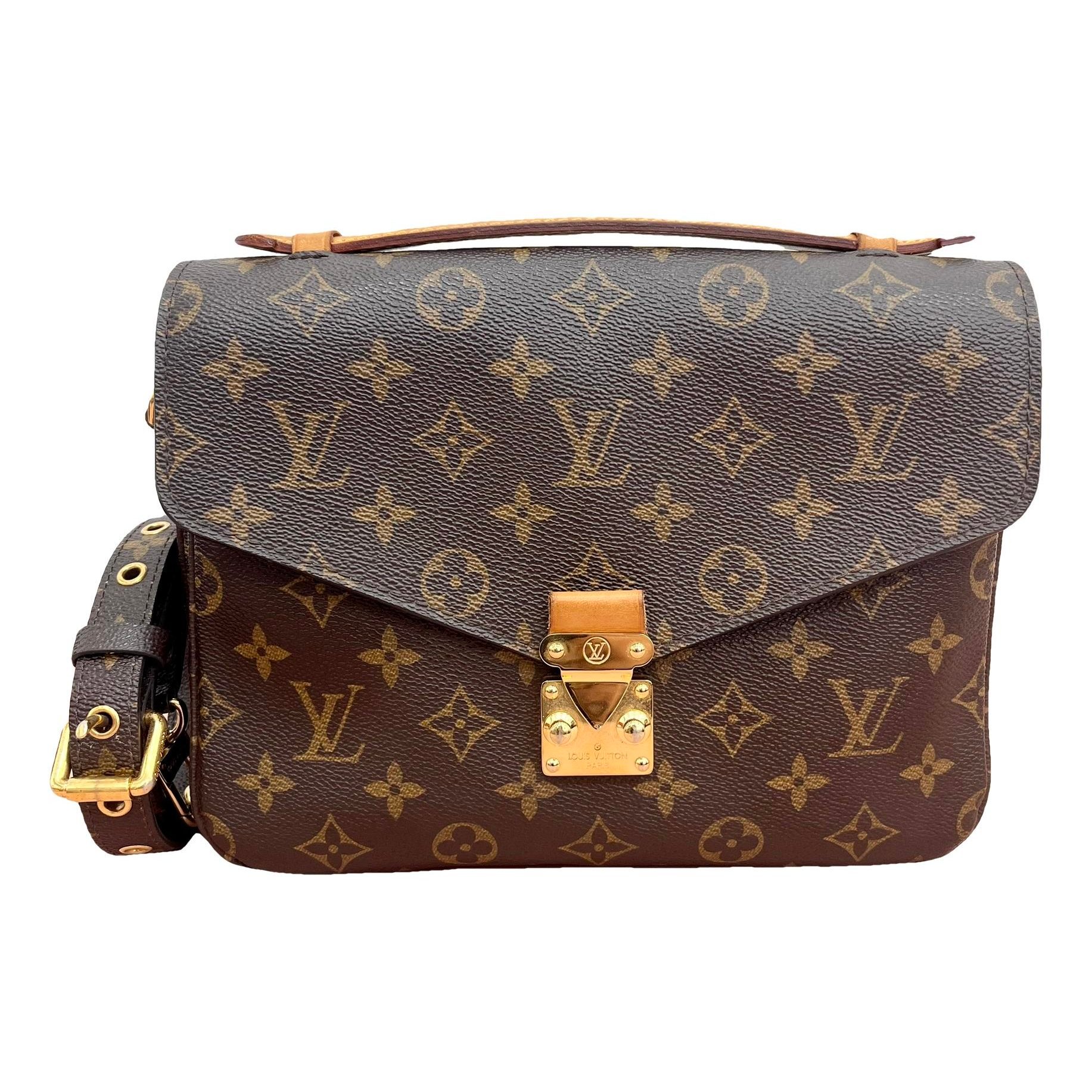 Metis leather handbag