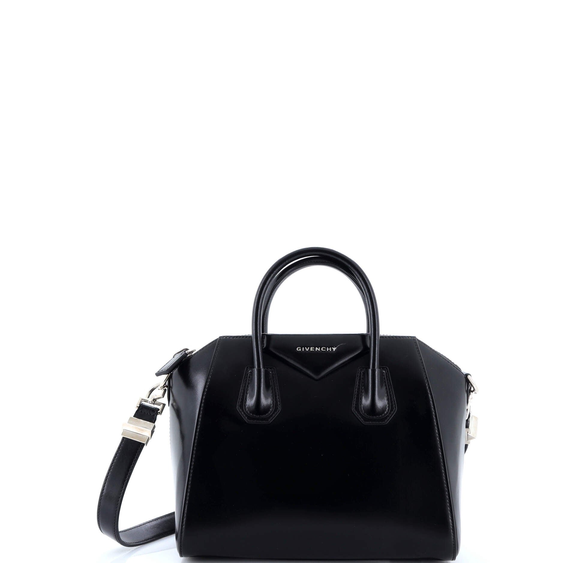 Antigona Bag Glazed Leather Small