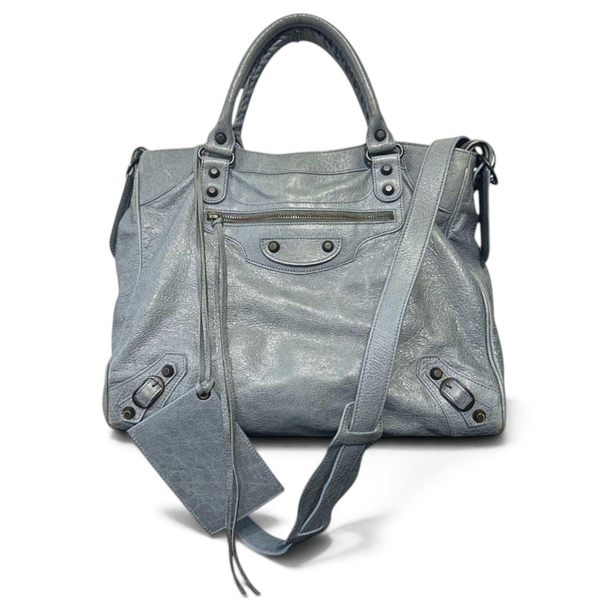 Vélo leather handbag