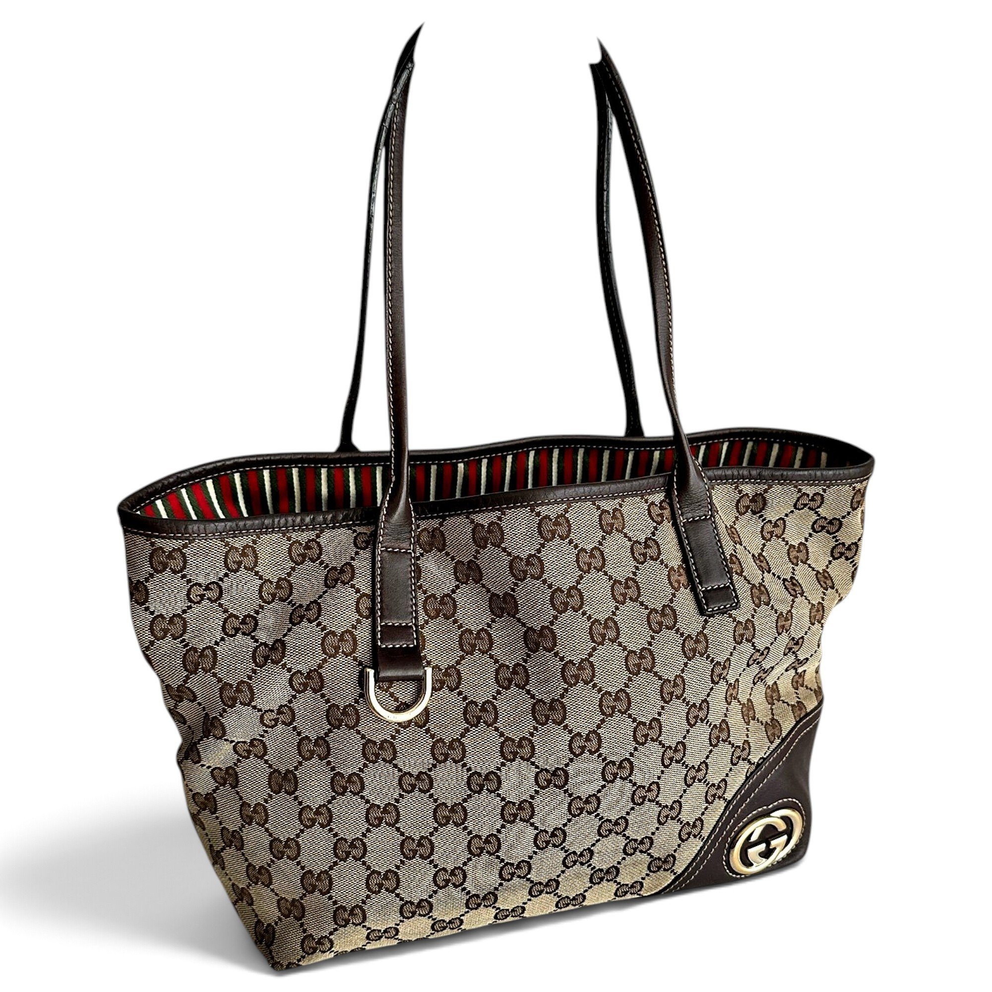 D-Ring leather tote