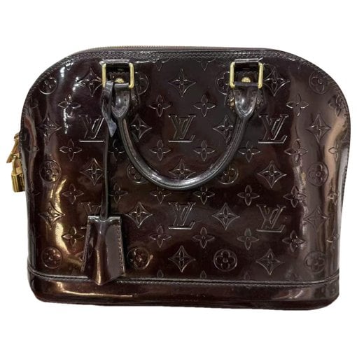 Alma patent leather handbag