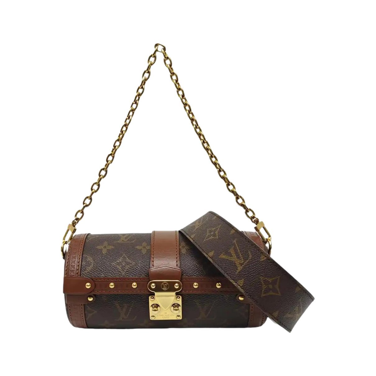 Papillon leather handbag