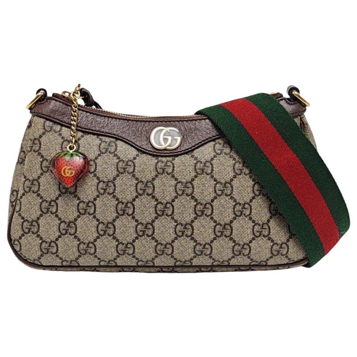 Ophidia leather crossbody bag