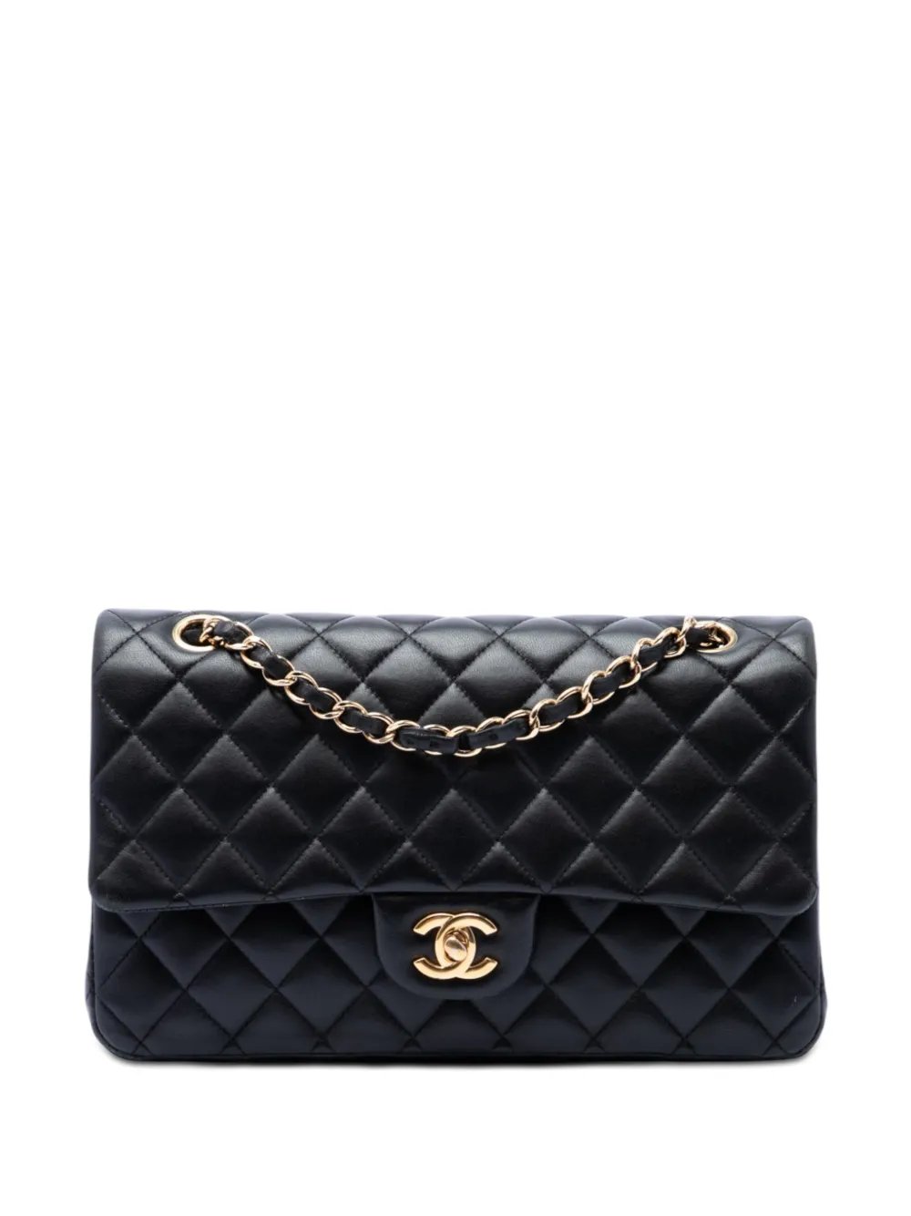 2015-2016 Medium Classic Lambskin Double Flap shoulder bag
