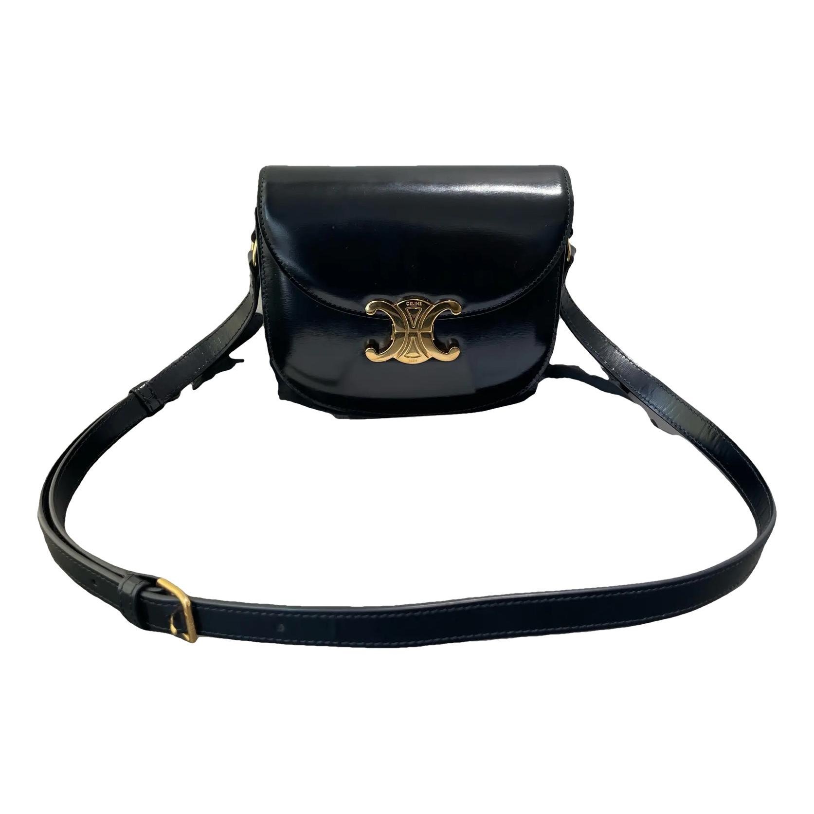Leather crossbody bag