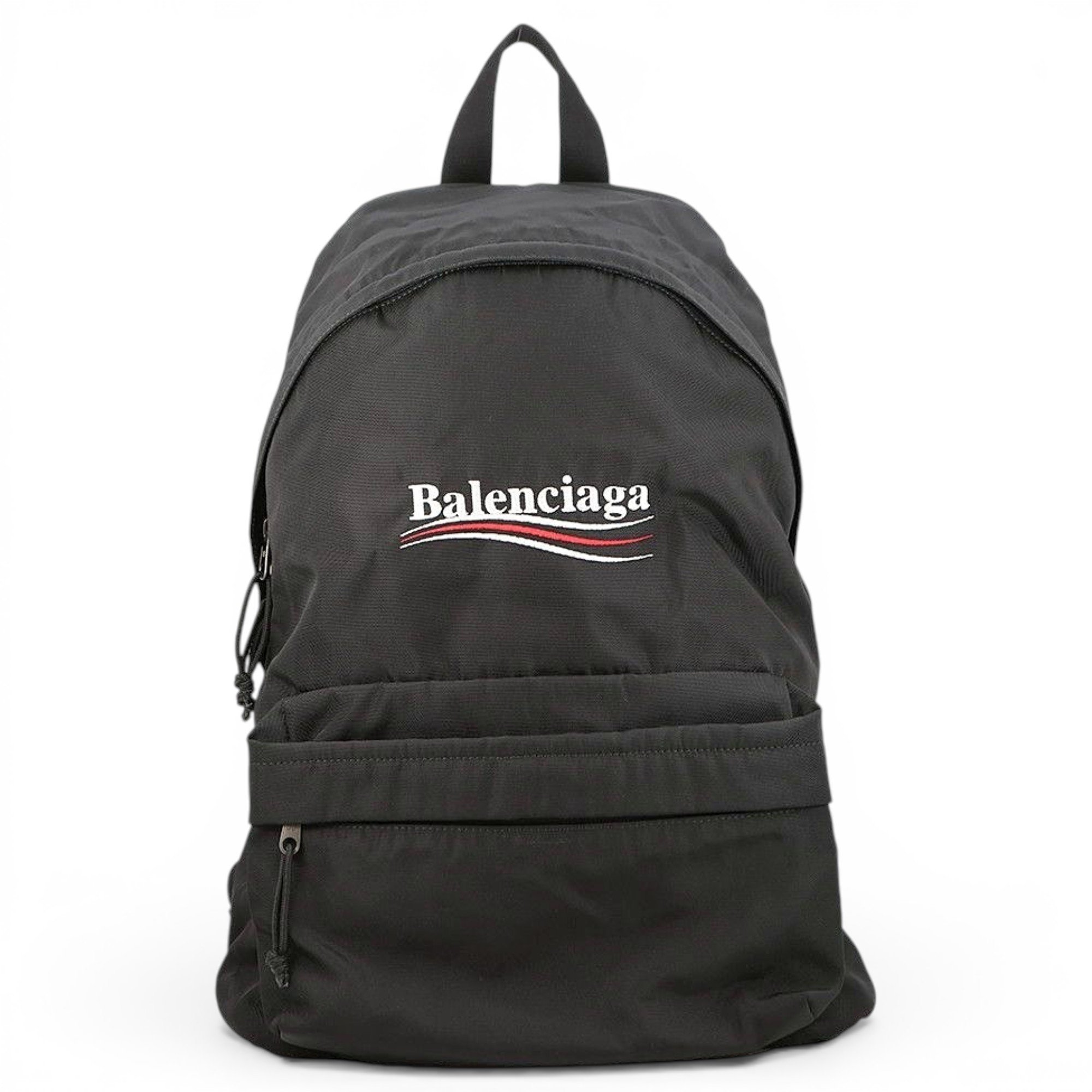 Leather backpack