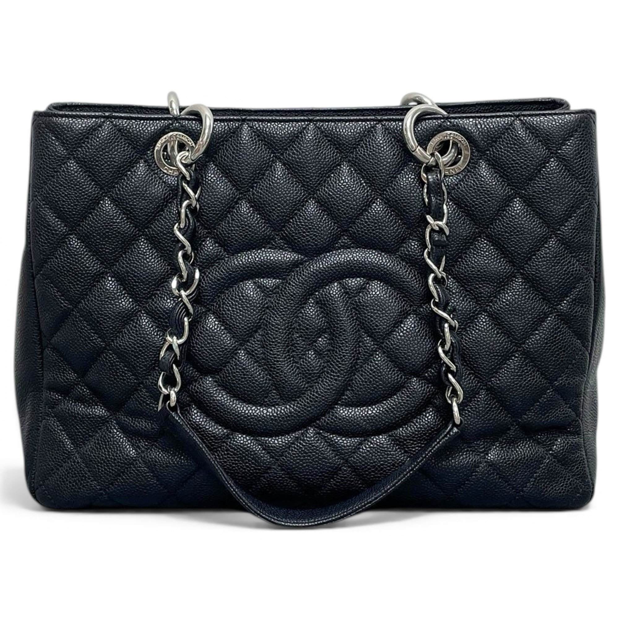 Grand shopping leather tote