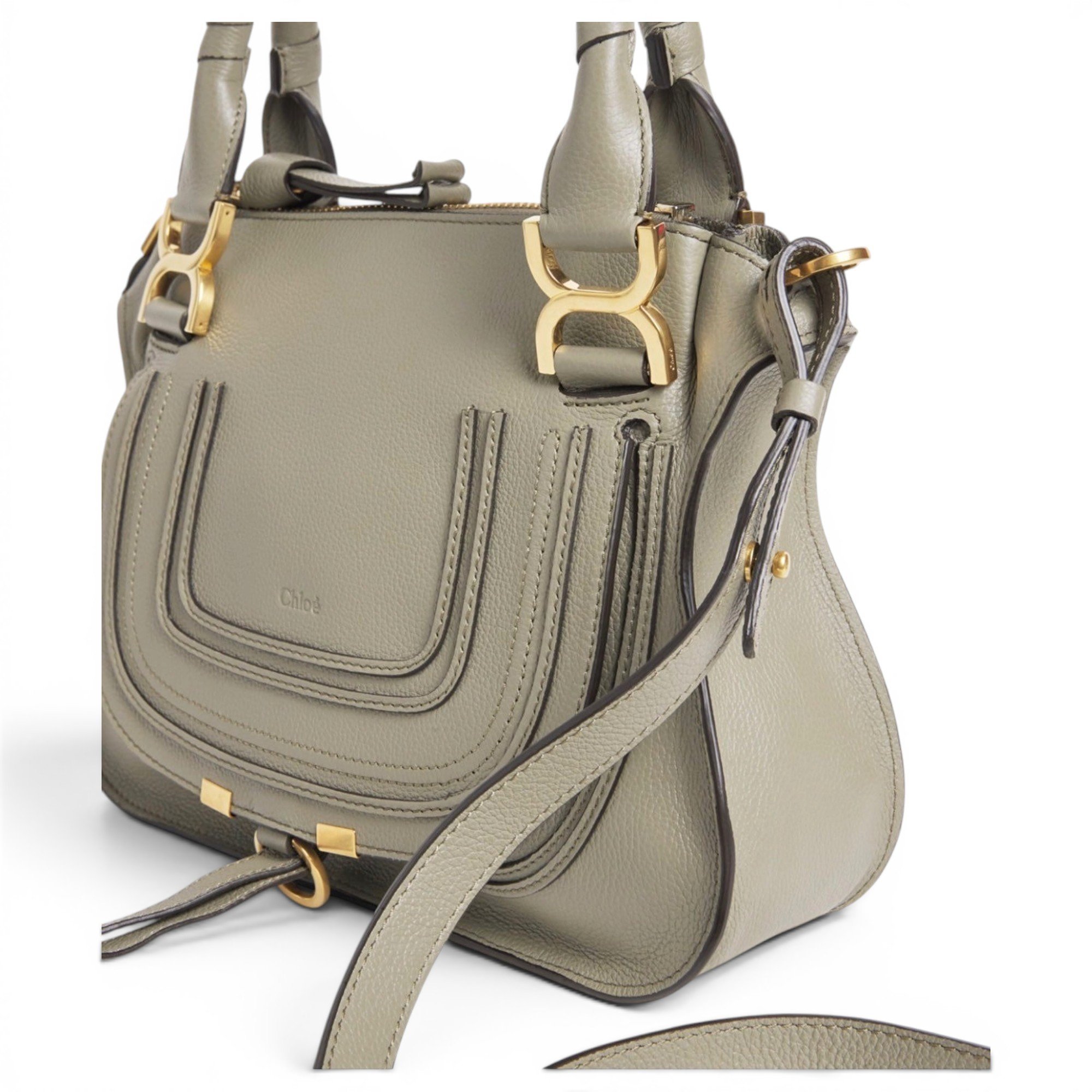Marcie leather handbag
