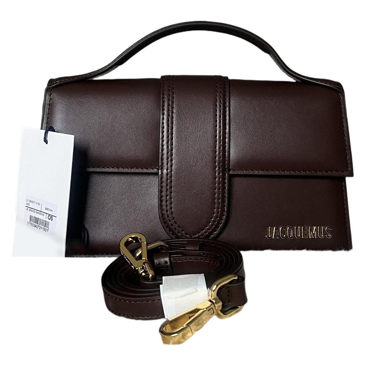 Le Bambino leather crossbody bag