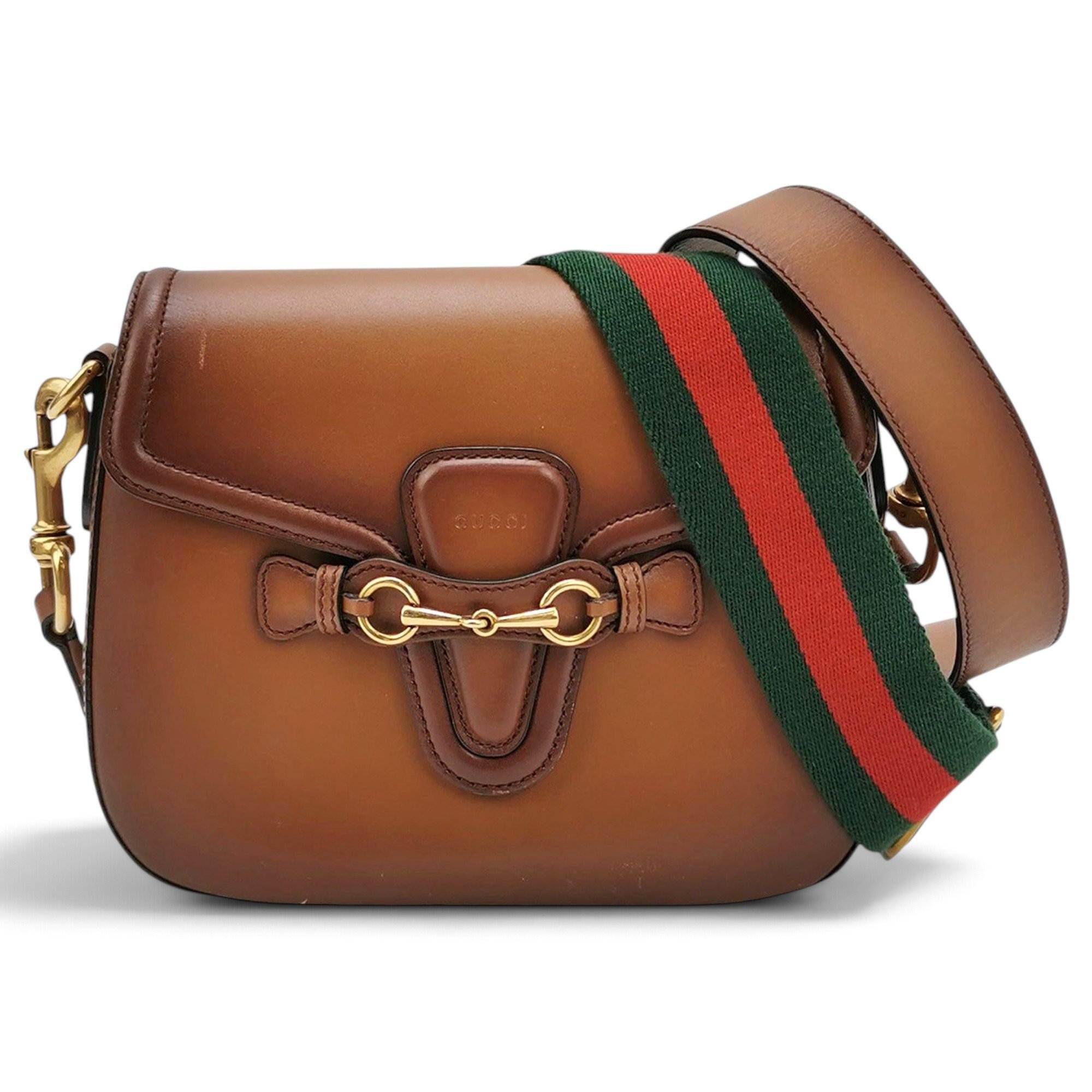 Lady Web leather handbag