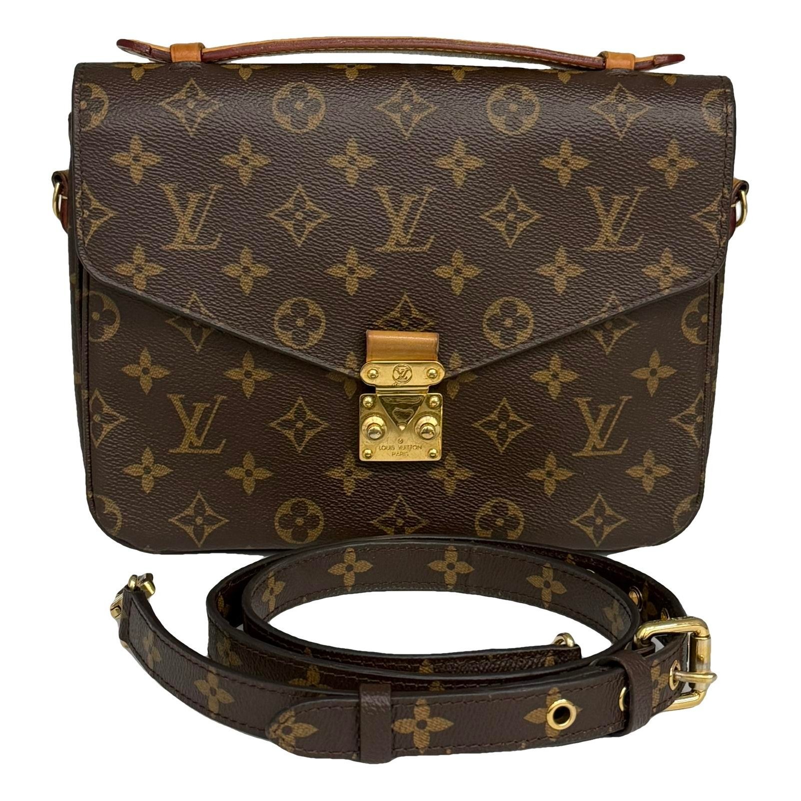 Metis leather handbag