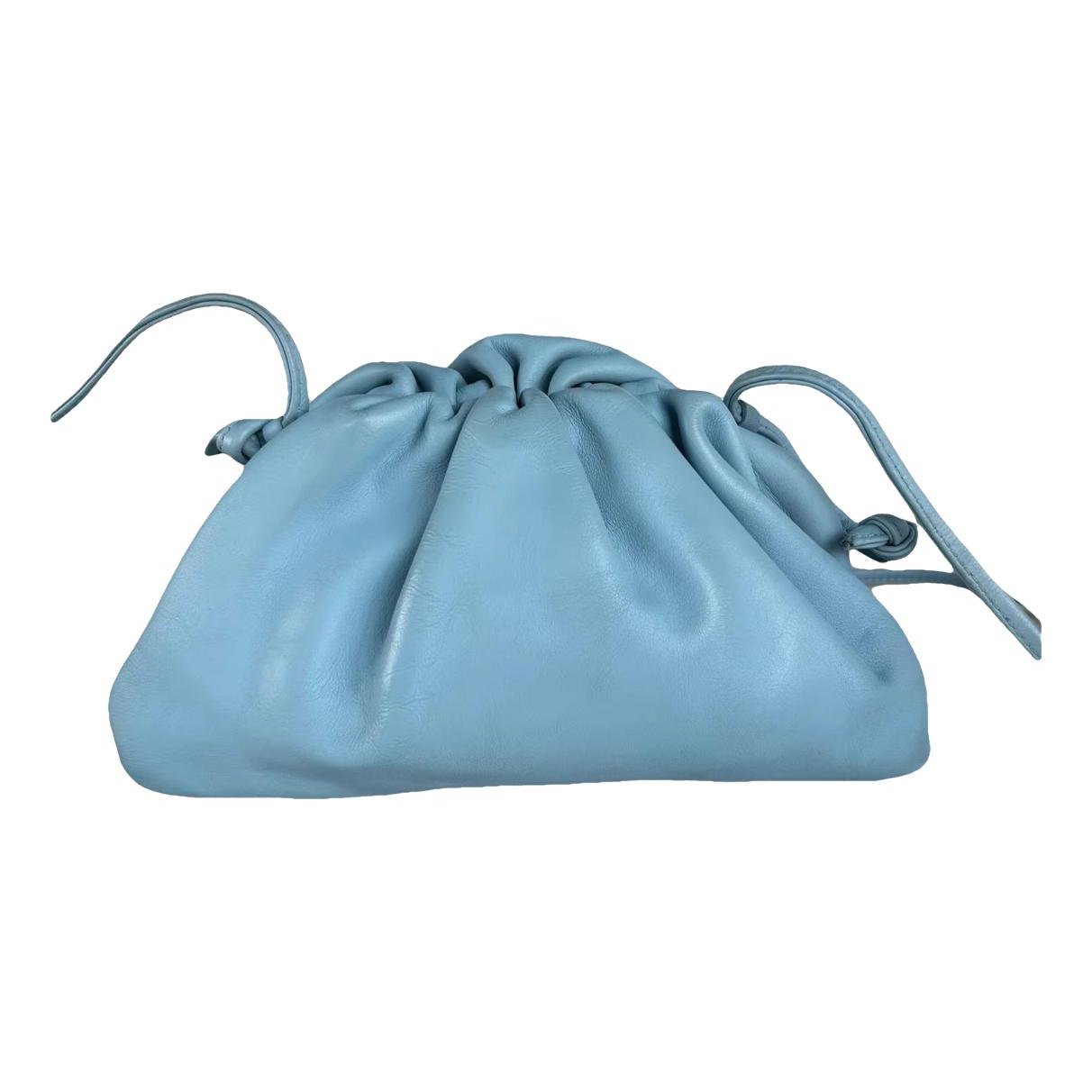 Pouch leather handbag