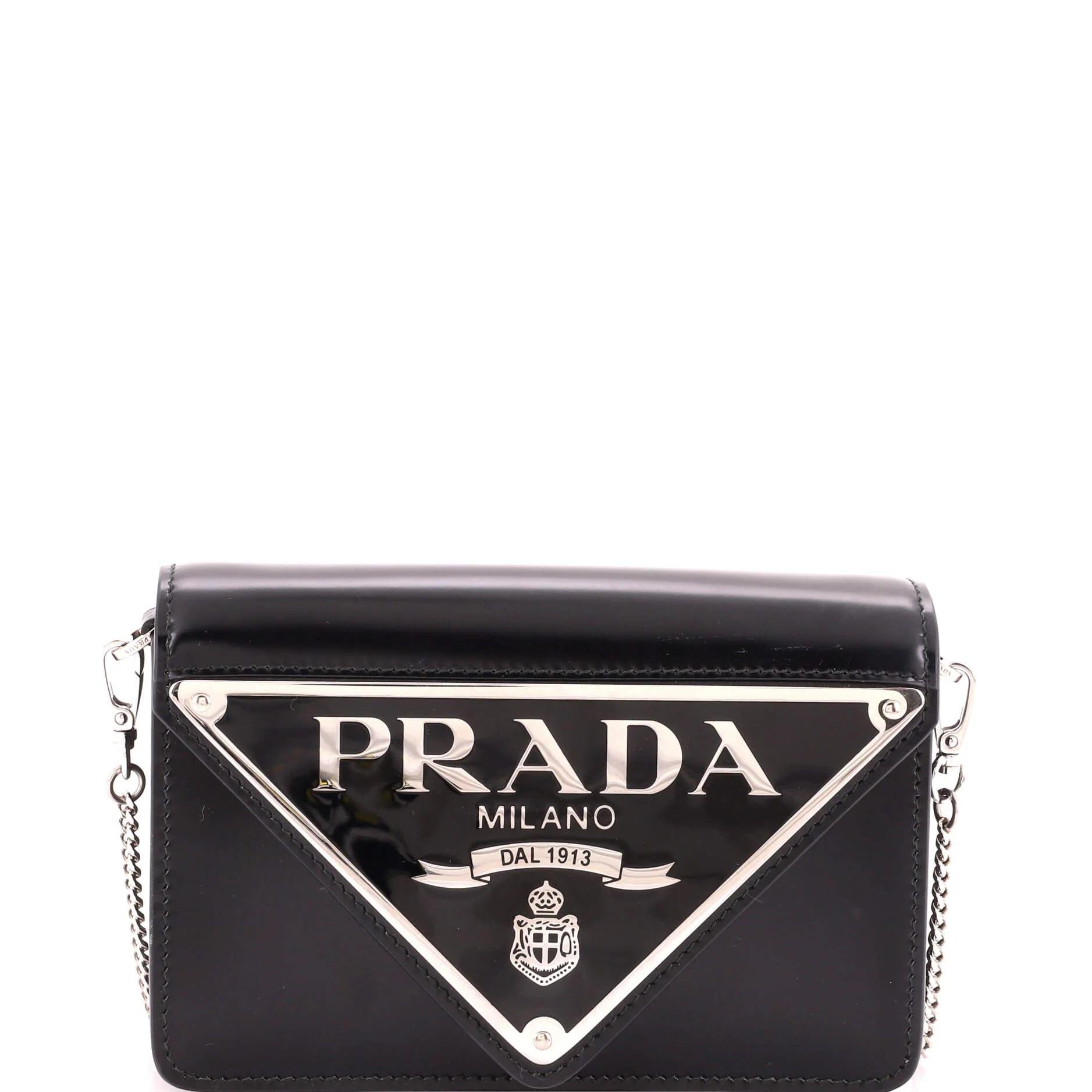 Leather crossbody bag
