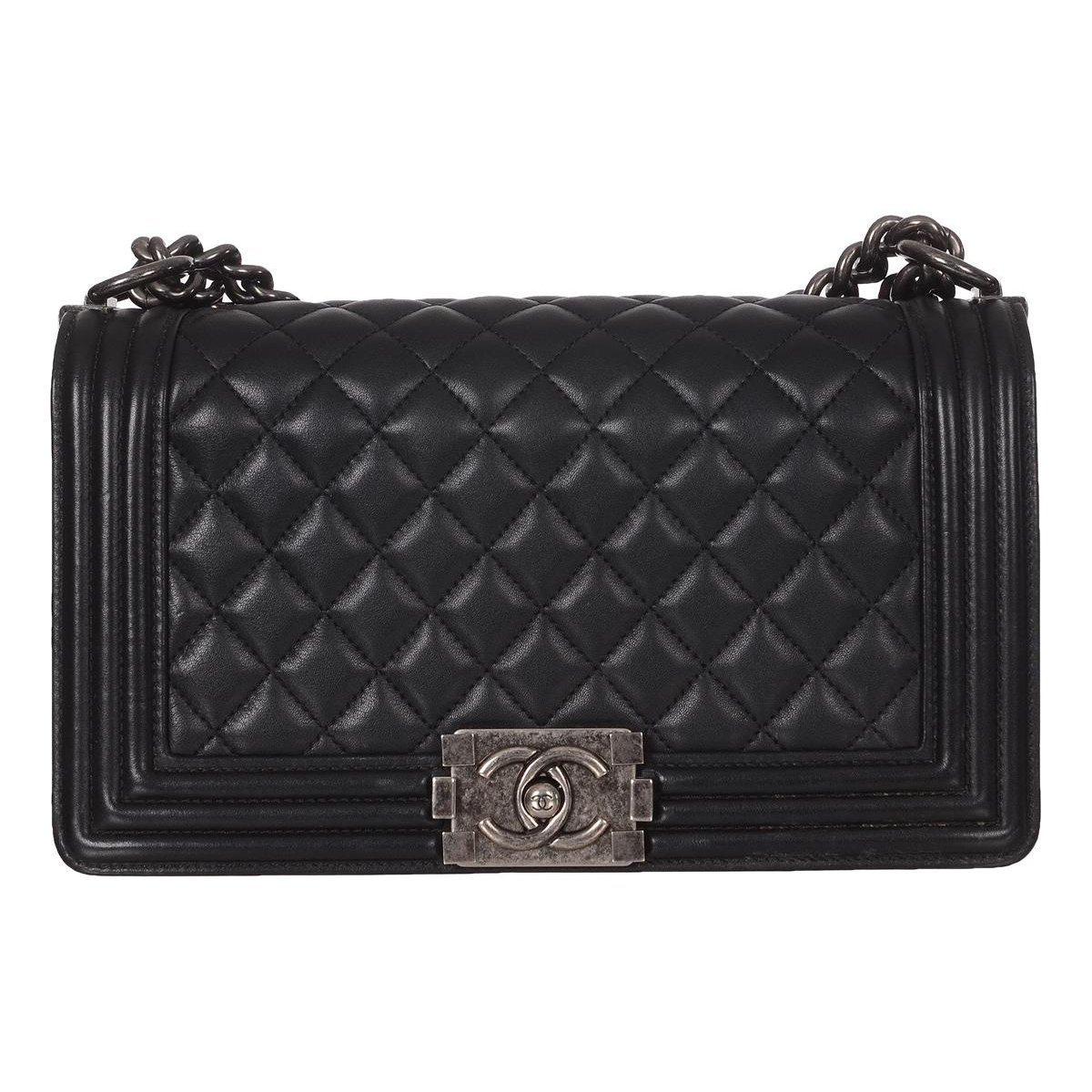 Boy leather crossbody bag