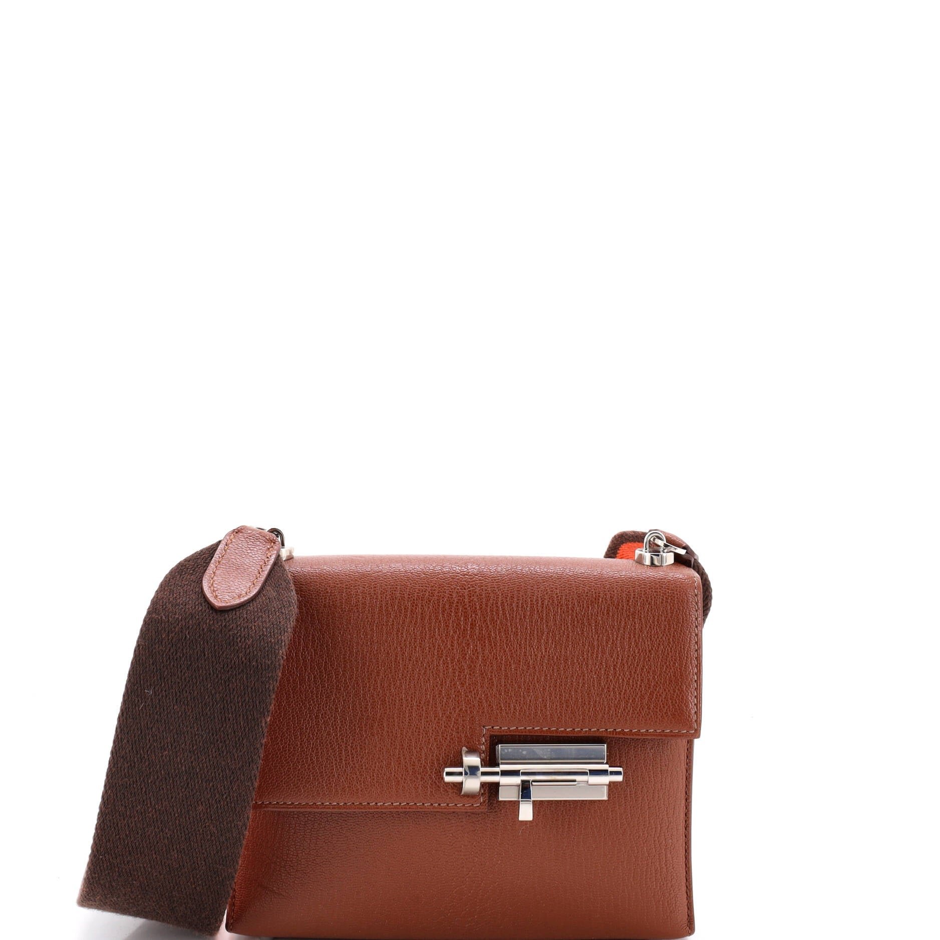 Verrou Bag Chevre Mysore and Canvas Mini