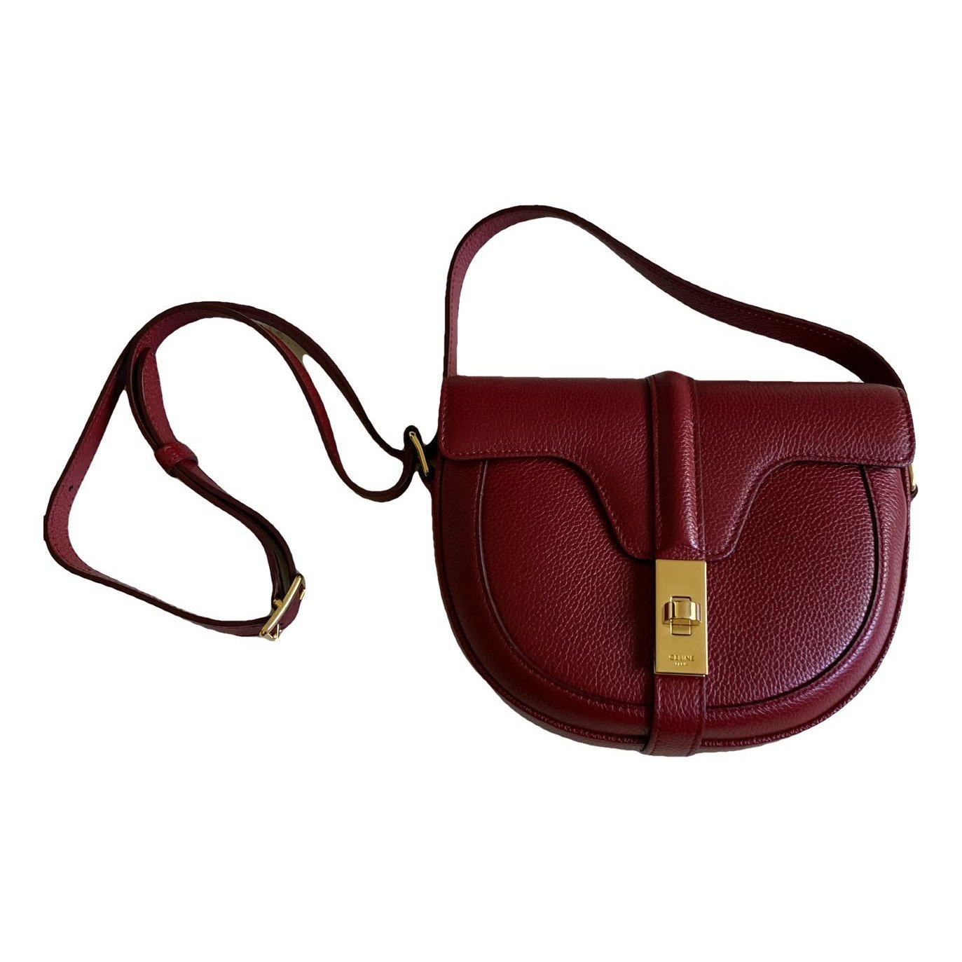 SAC 16 BESACE leather handbag
