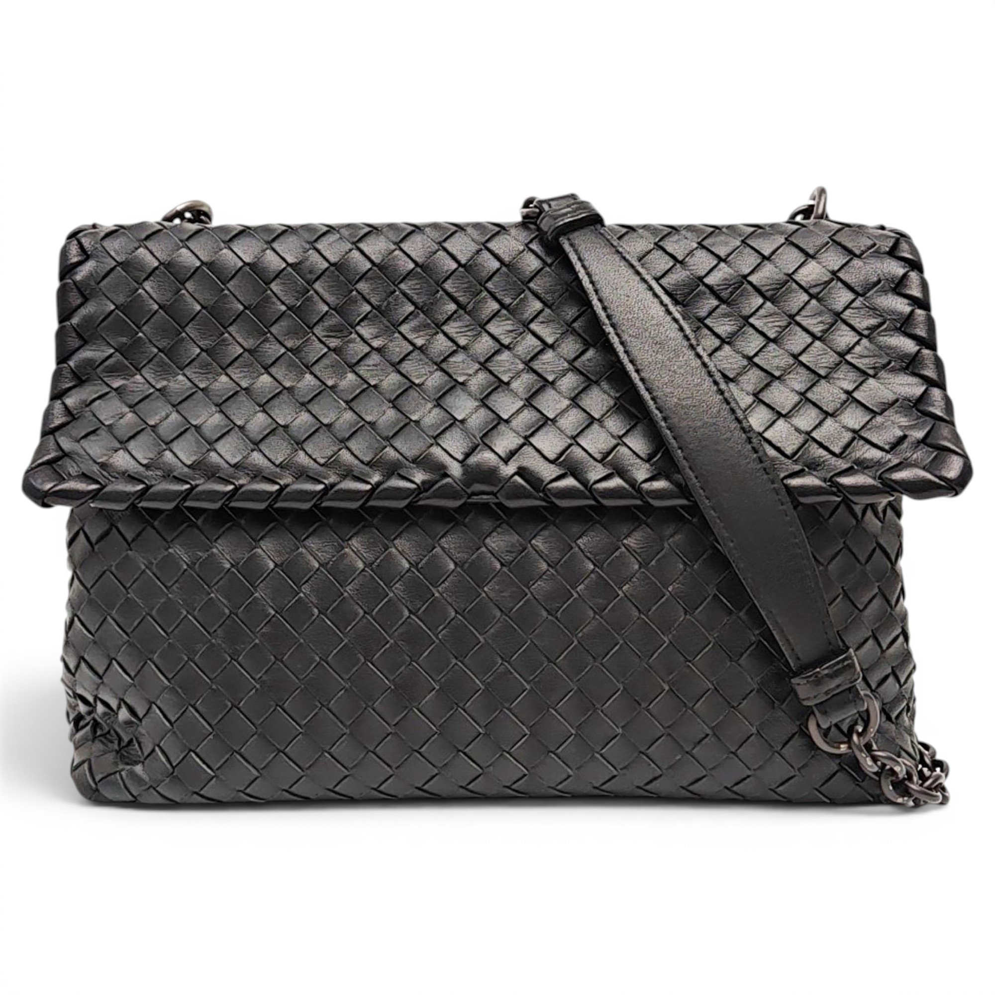 Olimpia leather crossbody bag