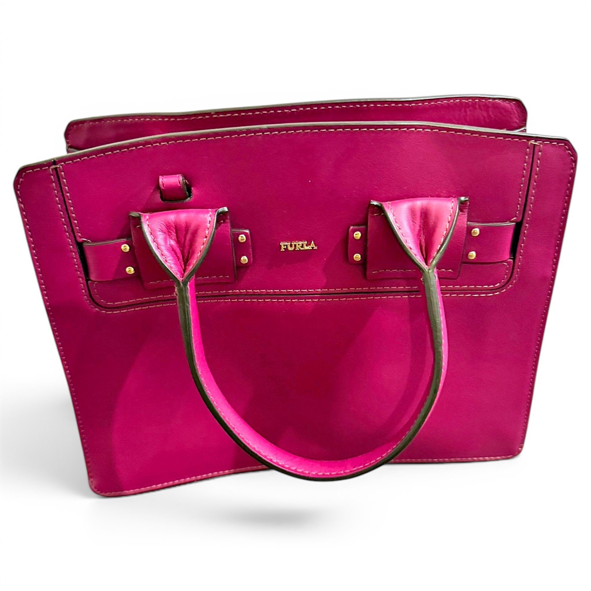 Leather crossbody bag