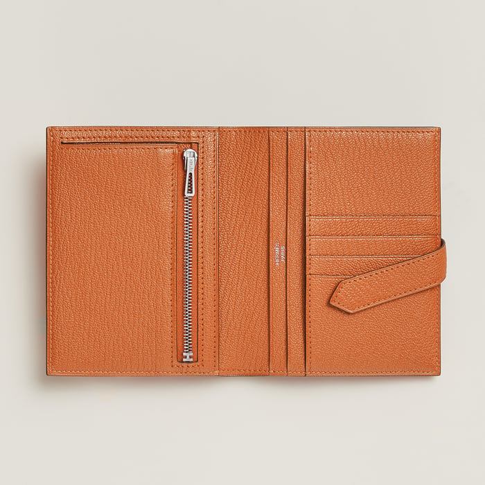Orange Bearn Compact Wallet