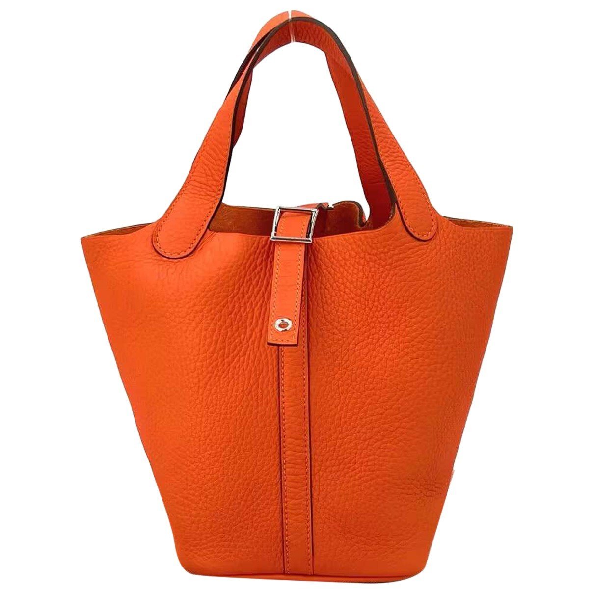 Picotin leather handbag